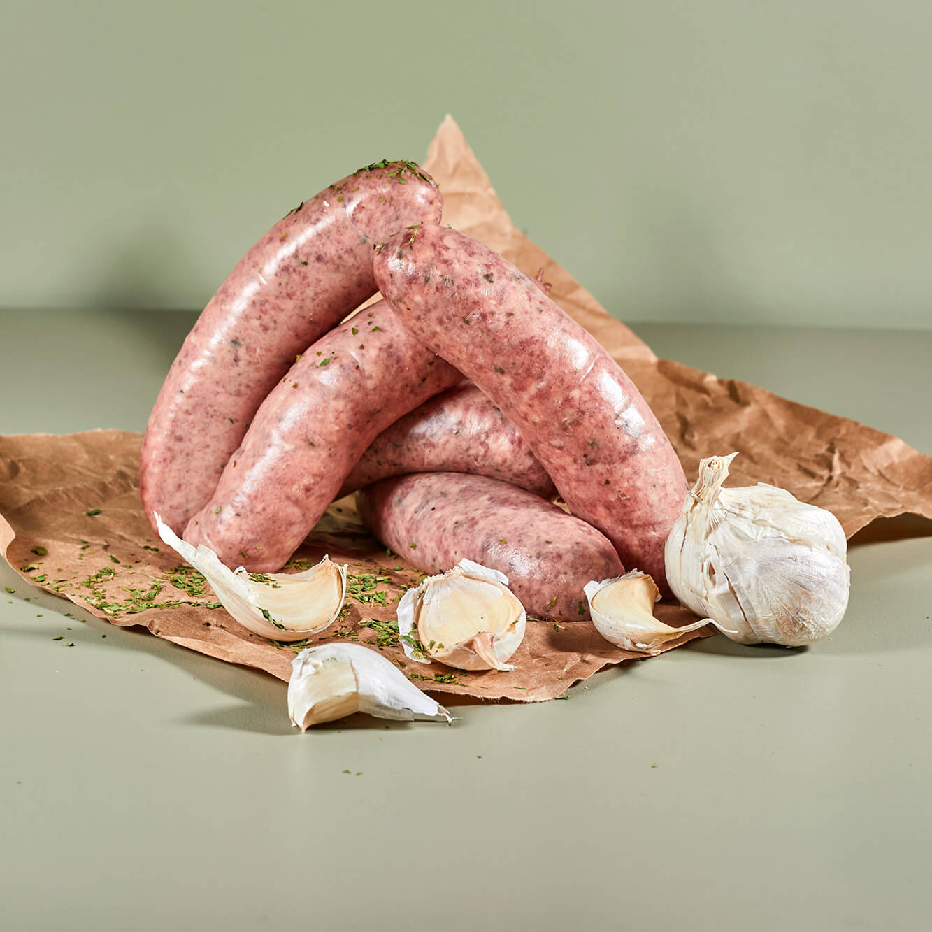 Beef, Herb and Garlic Sausages (5 pack)