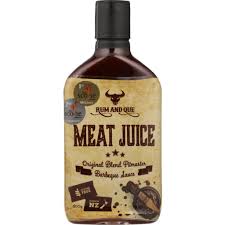 Rum and Que Meat Juice BBQ Sauce