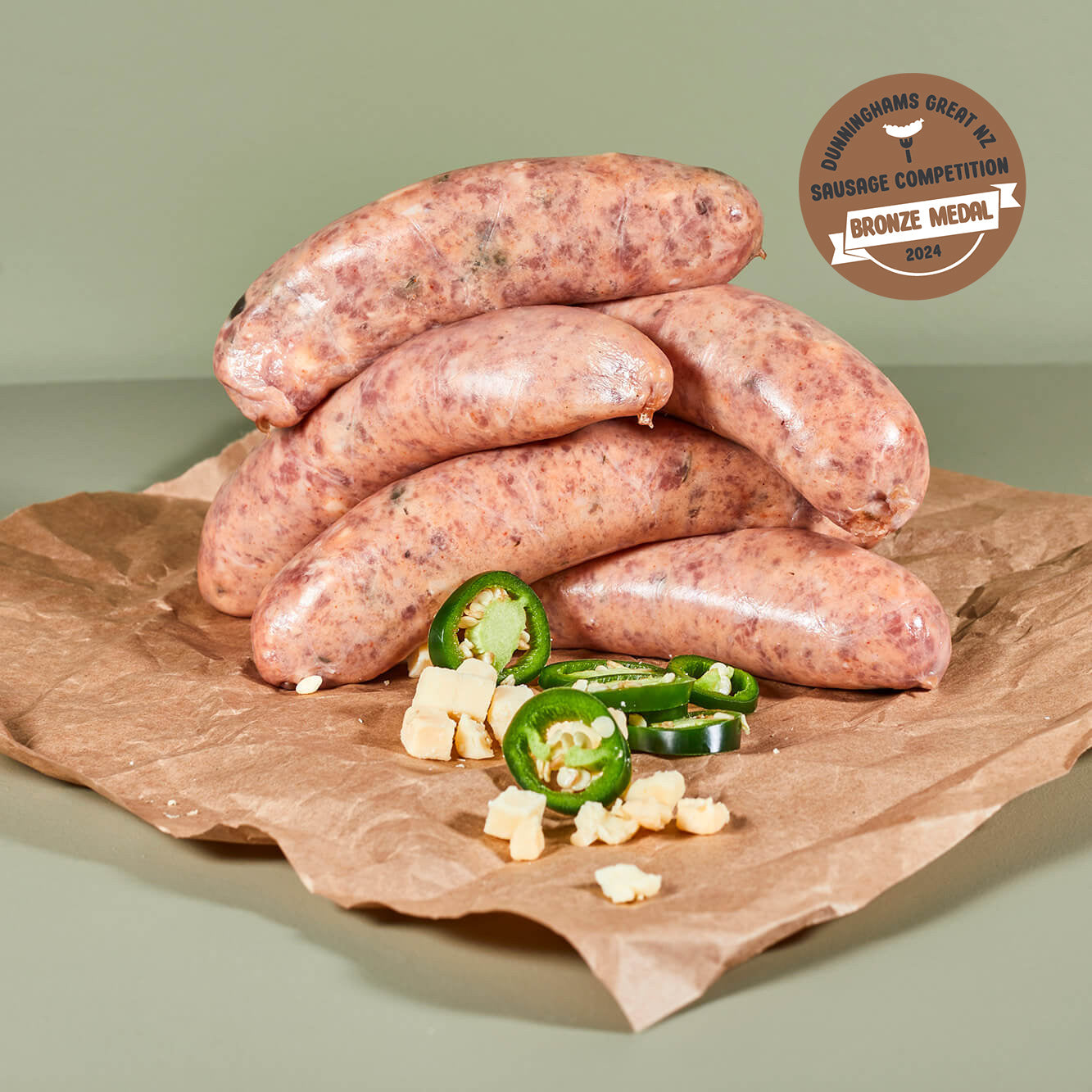 Jalapeno Popper Sausages (5 pack)