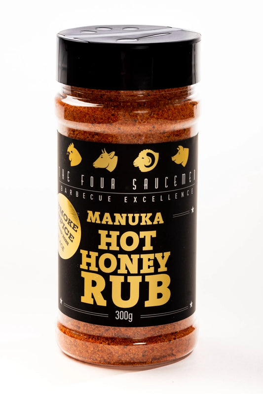 The Four Saucemen Manuka Hot Honey Rub 300g